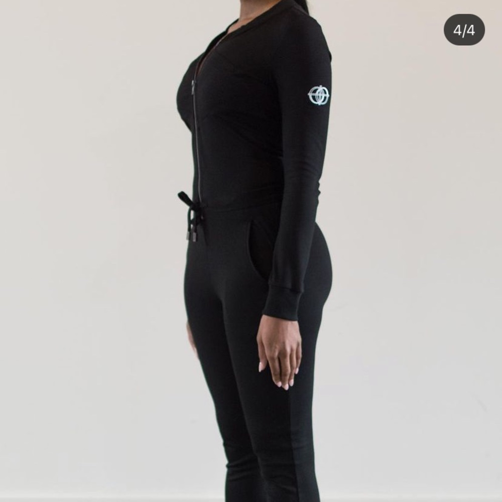 LOVELLO BLACK JUMPSUIT